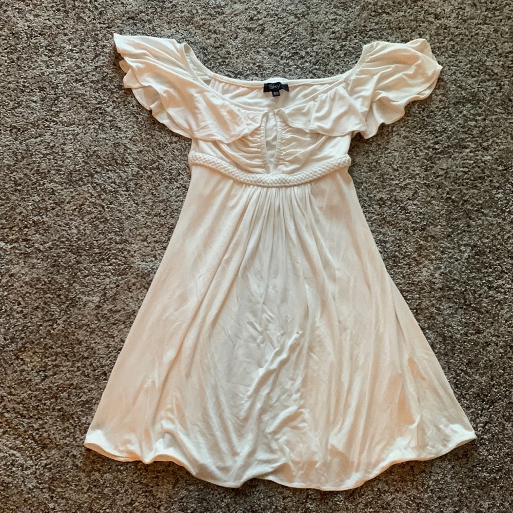 Sky dress size XS white color.